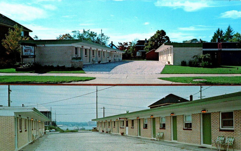 Northern Motel - Vintage Postcard